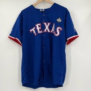 NWOT Nathan Eovaldi Texas Rangers Baseball Jersey Nolan Ryan Stadium Giveaway M